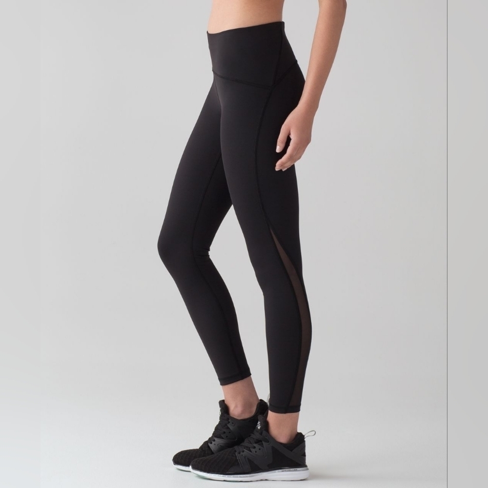 Lululemon Train Times 7/8 Pant *25 "Black size 2 in EUC